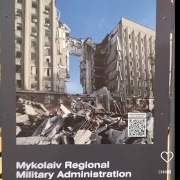 Виставка фотографій Миколаєва на фестивалі «Cafe Kyiv». Скриншот з відео Anna Kostiuchenko