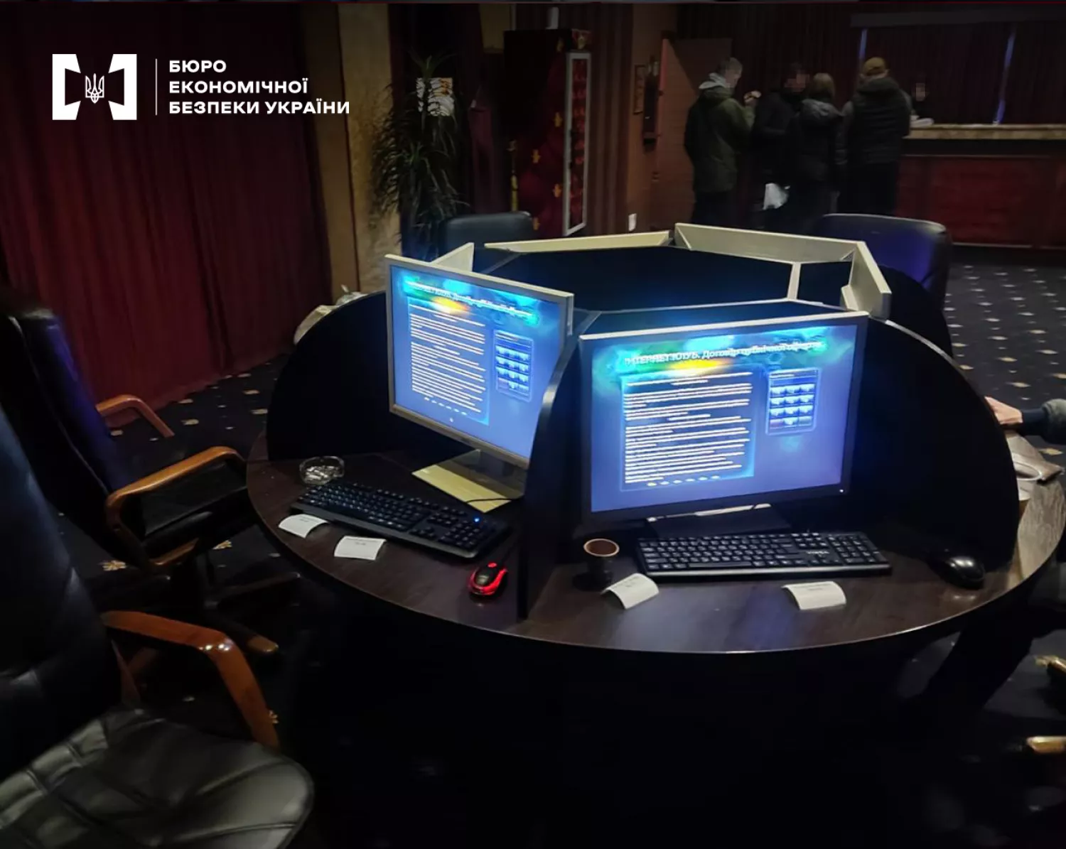 Нелегальні гральні заклади, які викрили в Одесі. Фото: Бюро економічної безпеки