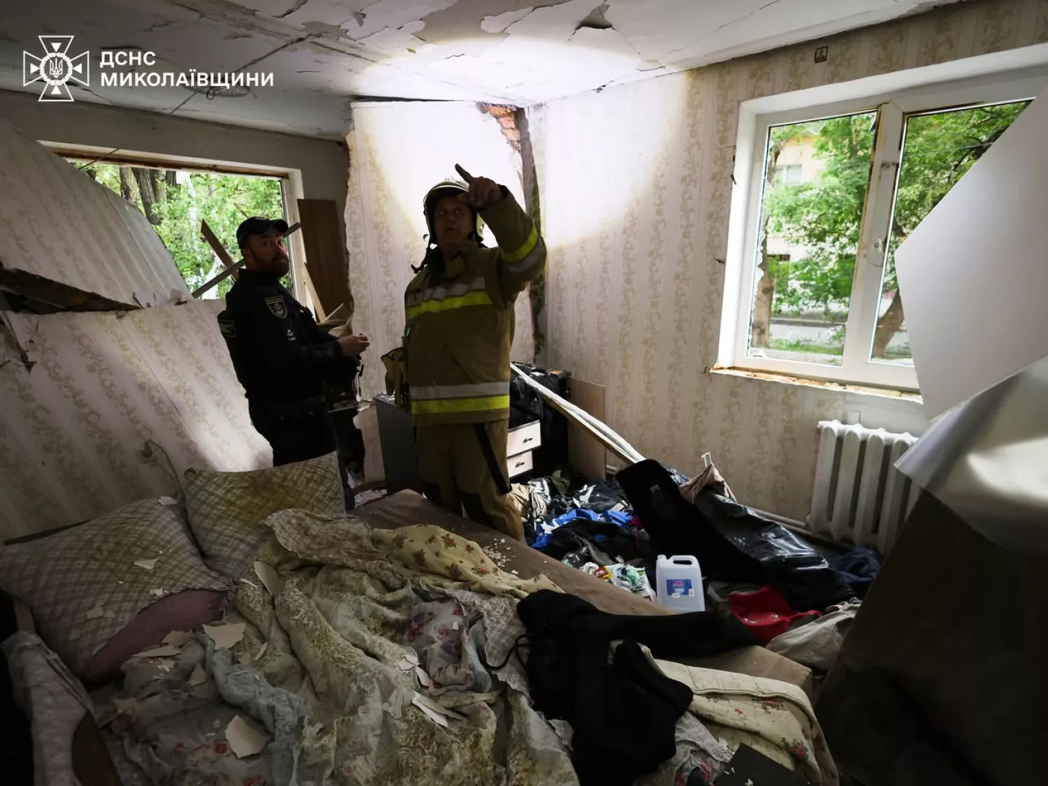 У Миколаєві вибухнув газ, фото: ДСНС