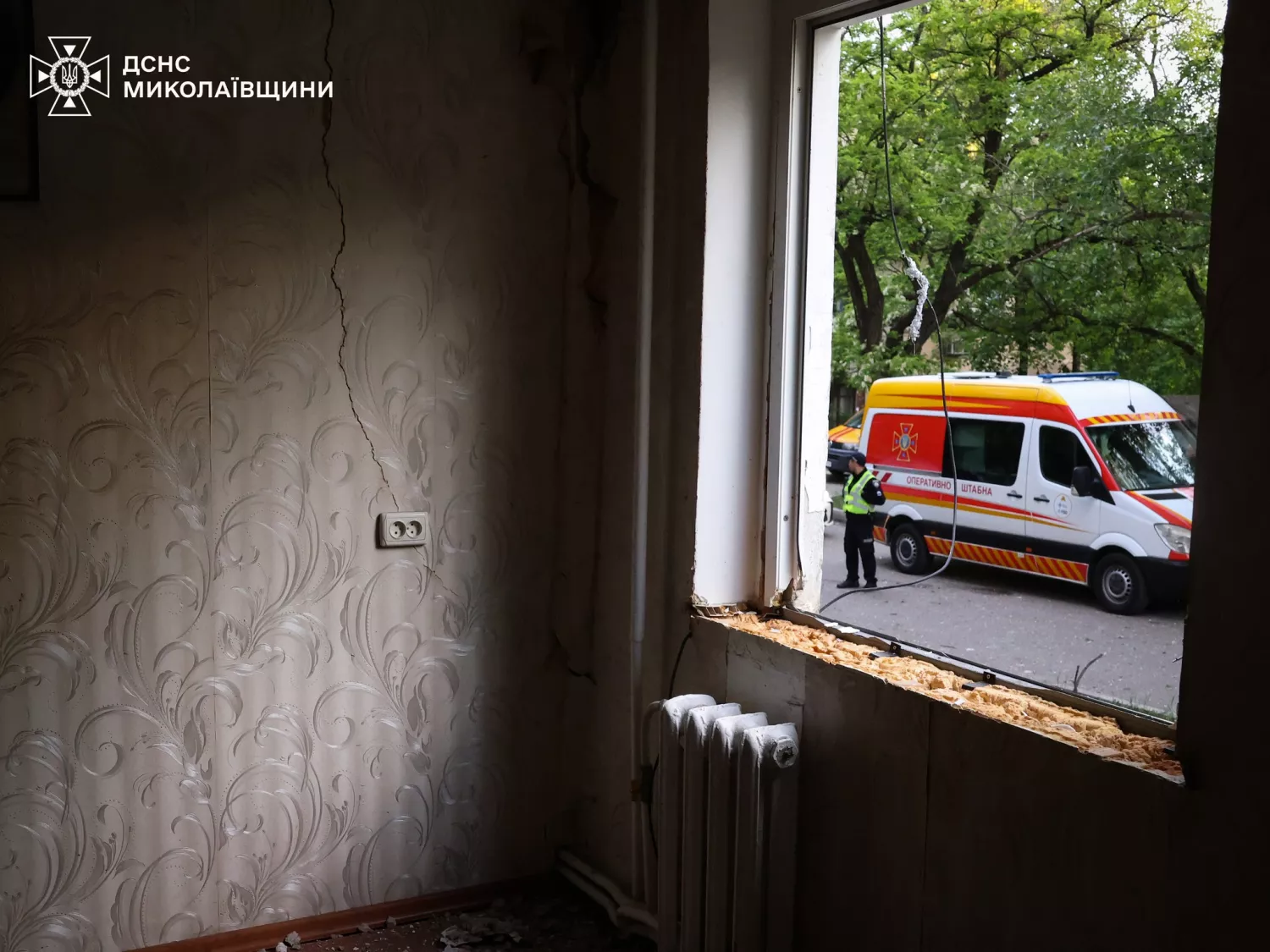 У Миколаєві вибухнув газ, фото: ДСНС