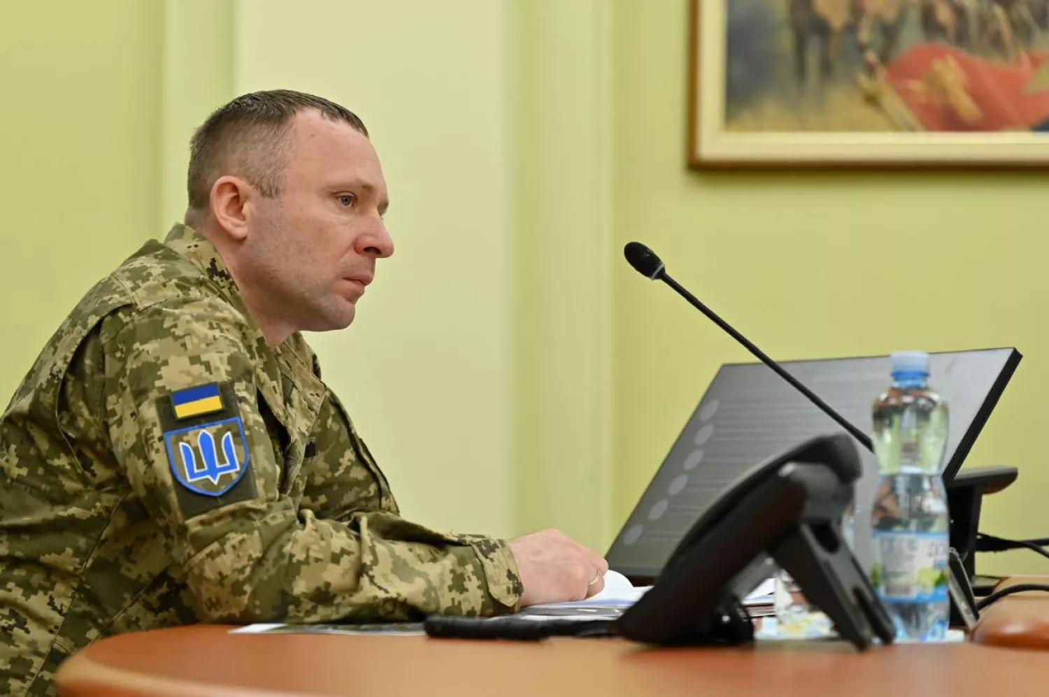 Командувач Сухопутних військ Збройних Сил України генерал-майор Михайло Драпатий подав у відставку. Фото: Аrmyinform