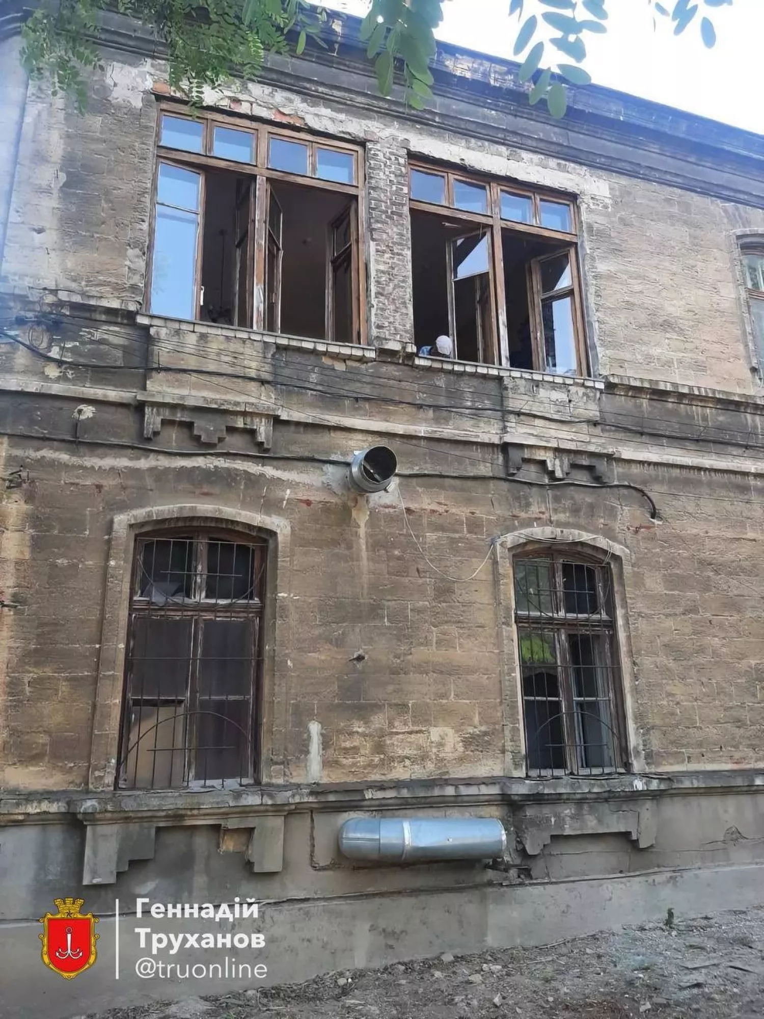Наслідки обстрілу Одеси 17 червня. Фото: Одеська міська рада