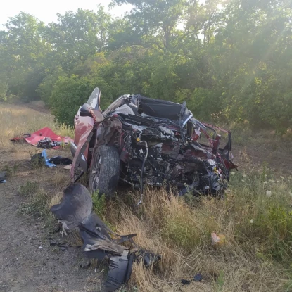 На Миколаївщині через аварію загинули троє людей. Фото: Нацполіція